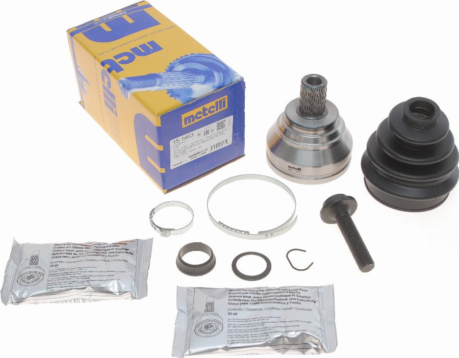 Metelli 15-1463 - Kit giunti, Semiasse autozon.pro