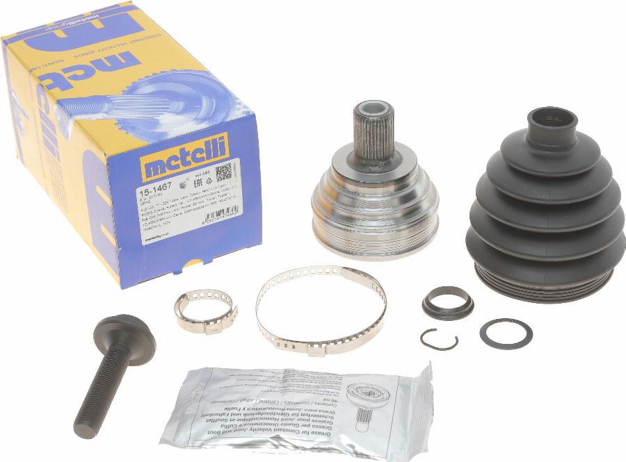 Metelli 15-1467 - Kit giunti, Semiasse autozon.pro