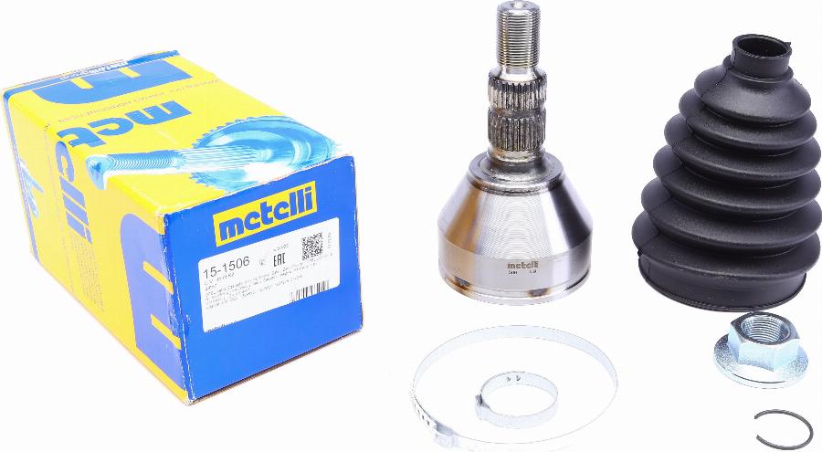 Metelli 15-1506 - Kit giunti, Semiasse autozon.pro