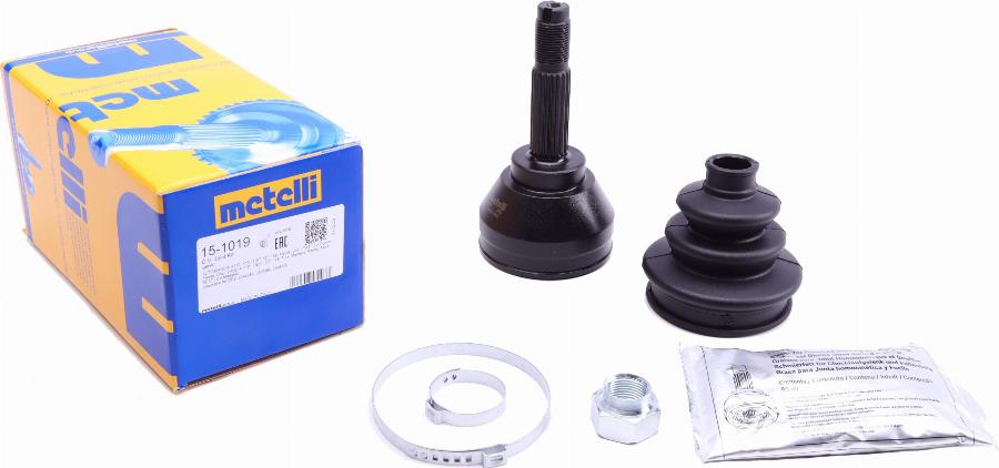 Metelli 15-1019 - Kit giunti, Semiasse autozon.pro