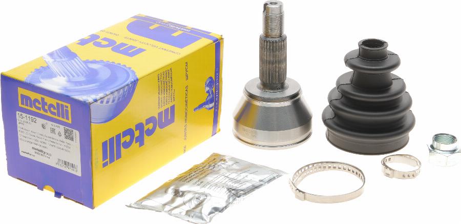 Metelli 15-1192 - Kit giunti, Semiasse autozon.pro