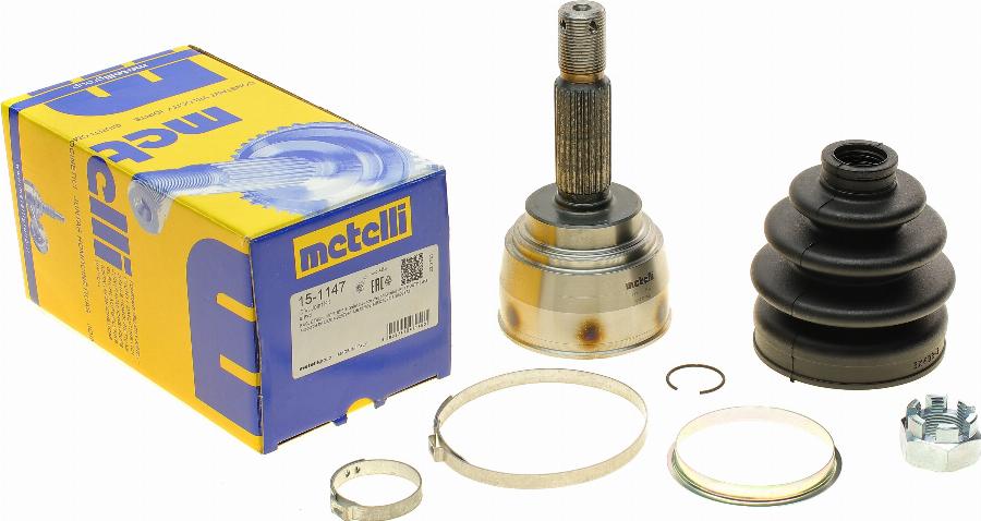 Metelli 15-1147 - Kit giunti, Semiasse autozon.pro