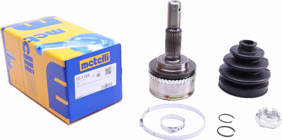 Metelli 15-1165 - Kit giunti, Semiasse autozon.pro