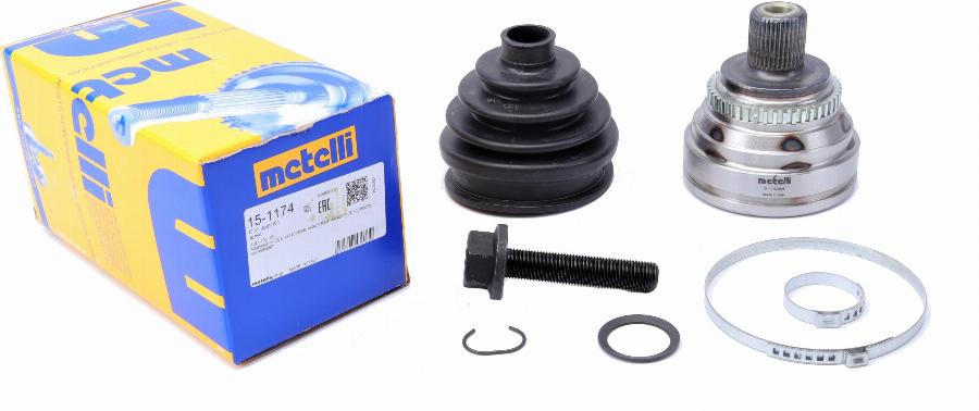 Metelli 15-1174 - Kit giunti, Semiasse autozon.pro