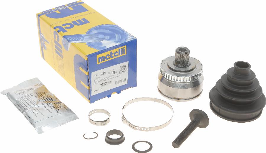 Metelli 15-1239 - Kit giunti, Semiasse autozon.pro