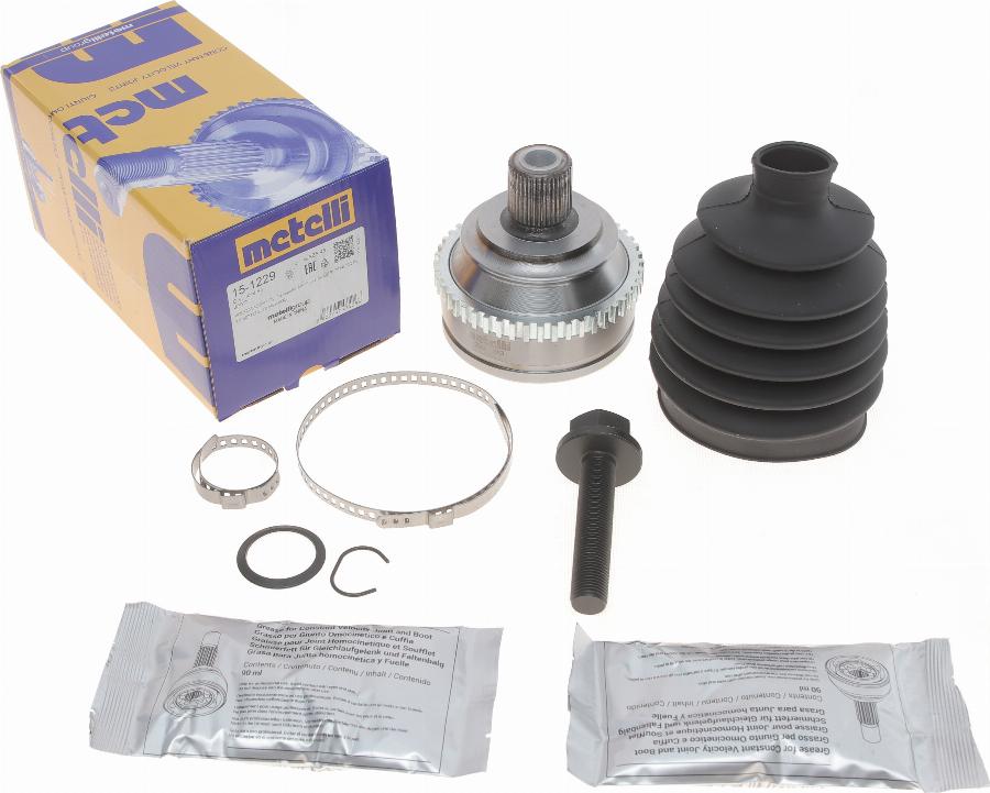 Metelli 15-1229 - Kit giunti, Semiasse autozon.pro