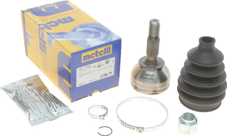 Metelli 15-1703 - Kit giunti, Semiasse autozon.pro