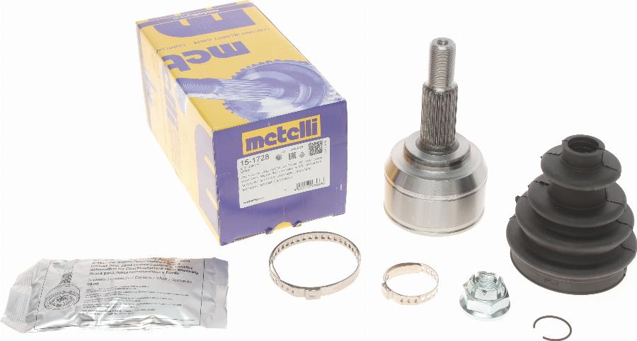 Metelli 15-1728 - Kit giunti, Semiasse autozon.pro