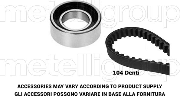 Metelli 29-0058 - Kit cinghie dentate autozon.pro