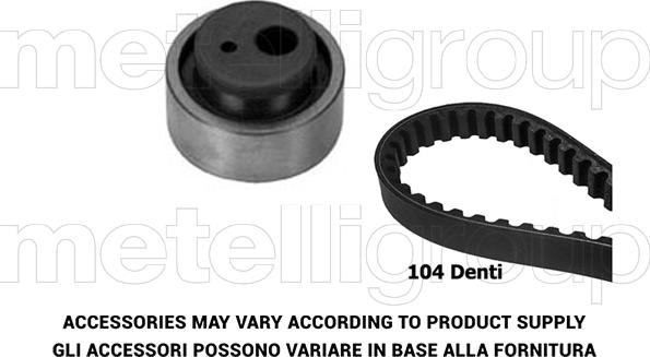 Metelli 29-0012 - Kit cinghie dentate autozon.pro