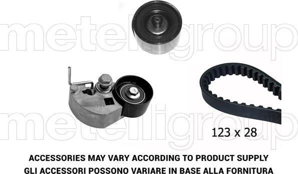 Metelli 29-0113 - Kit cinghie dentate autozon.pro