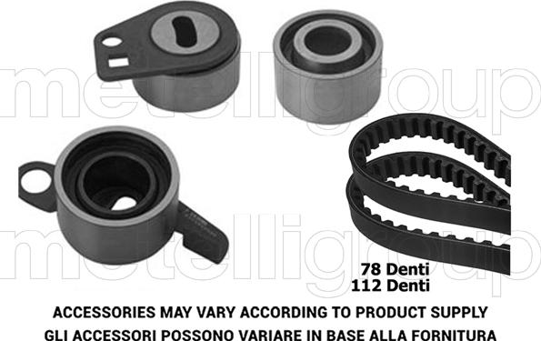 Metelli 29-0214 - Kit cinghie dentate autozon.pro