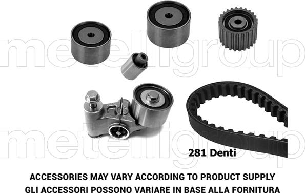 Metelli 29-0280 - Kit cinghie dentate autozon.pro