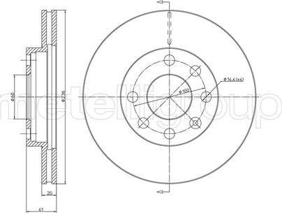 Metelli 23-0096 - Discofreno autozon.pro