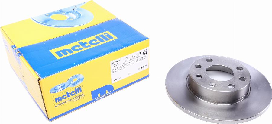 Metelli 23-0071 - Discofreno autozon.pro