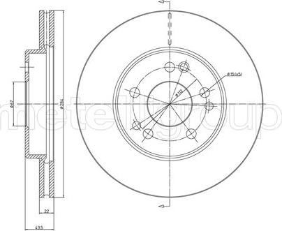 Metelli 23-0167 - Discofreno autozon.pro