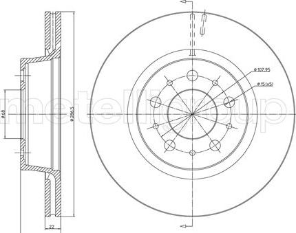 Metelli 23-0201 - Discofreno autozon.pro