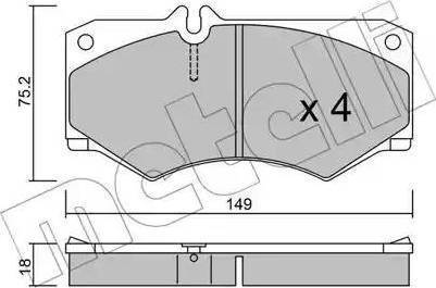 RIDER RD.3323.DB317 - Kit pastiglie freno, Freno a disco autozon.pro