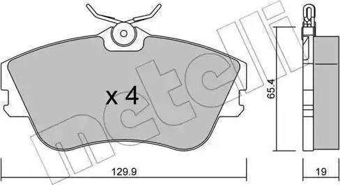 RIDER RD.3323.DB1092 - Kit pastiglie freno, Freno a disco autozon.pro