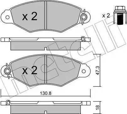 Magneti Marelli 363700209073 - Kit pastiglie freno, Freno a disco autozon.pro