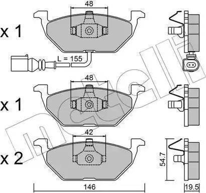 BOSCH 0 986 424 503 - Kit pastiglie freno, Freno a disco autozon.pro