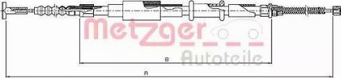 Metzger 461.8 - Cavo comando, Freno stazionamento autozon.pro