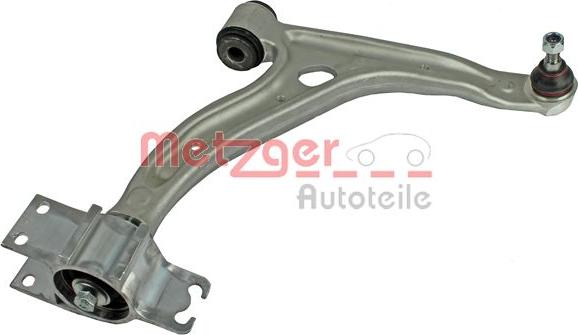 Metzger 58091512 - Braccio oscillante, Sospensione ruota autozon.pro