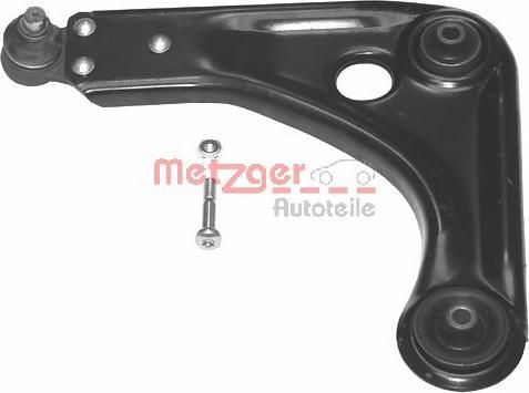 Metzger 58041611 - Braccio oscillante, Sospensione ruota autozon.pro