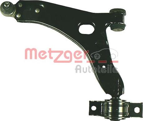 Metzger 58041801 - Braccio oscillante, Sospensione ruota autozon.pro