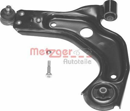 Metzger 58041211 - Braccio oscillante, Sospensione ruota autozon.pro