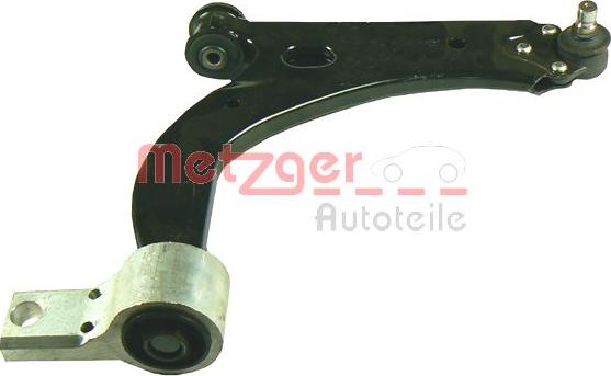 Metzger 58042302 - Braccio oscillante, Sospensione ruota autozon.pro