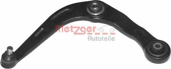 Metzger 58060501 - Braccio oscillante, Sospensione ruota autozon.pro