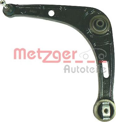 Metzger 58063101 - Braccio oscillante, Sospensione ruota autozon.pro