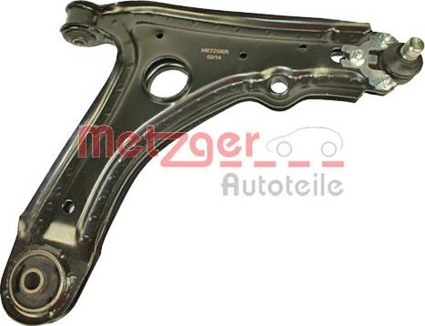 Metzger 58005912 - Braccio oscillante, Sospensione ruota autozon.pro