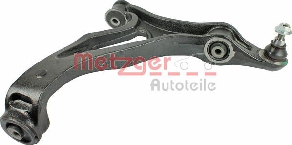 Metzger 58014301 - Braccio oscillante, Sospensione ruota autozon.pro