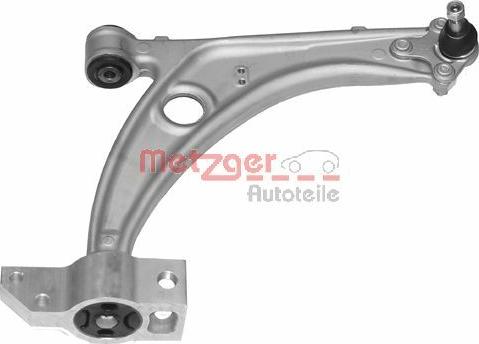 Metzger 58014702 - Braccio oscillante, Sospensione ruota autozon.pro