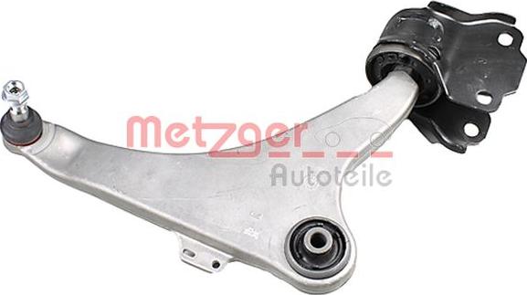 Metzger 58013802 - Braccio oscillante, Sospensione ruota autozon.pro