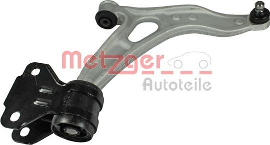 Metzger 58084802 - Braccio oscillante, Sospensione ruota autozon.pro