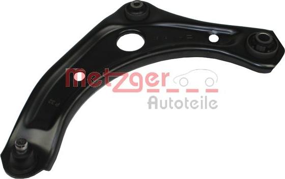 Metzger 58081501 - Braccio oscillante, Sospensione ruota autozon.pro