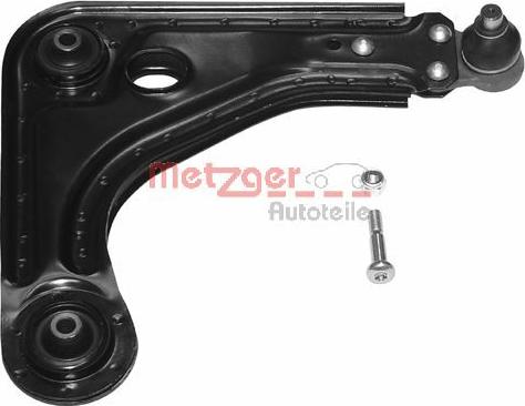 Metzger 58039612 - Braccio oscillante, Sospensione ruota autozon.pro