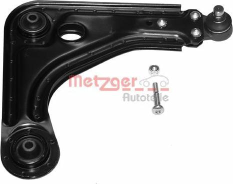 Metzger 58039012 - Braccio oscillante, Sospensione ruota autozon.pro