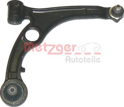 Metzger 58034602 - Braccio oscillante, Sospensione ruota autozon.pro