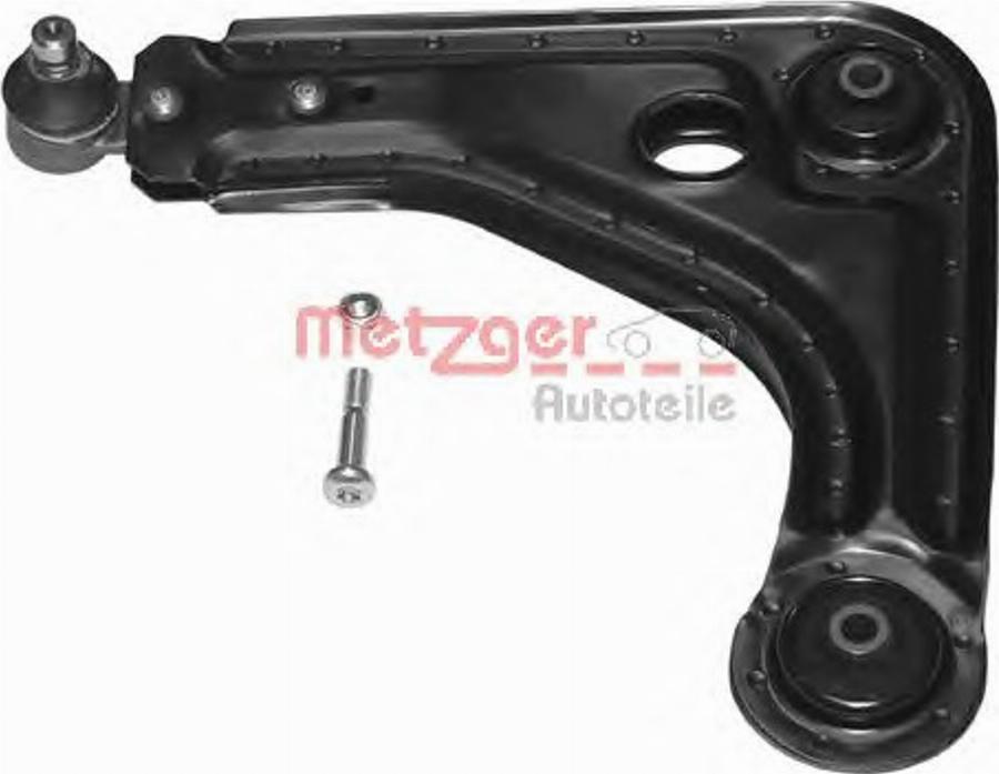 Metzger 58036611 - Braccio oscillante, Sospensione ruota autozon.pro