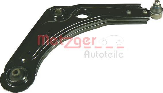 Metzger 58036702 - Braccio oscillante, Sospensione ruota autozon.pro