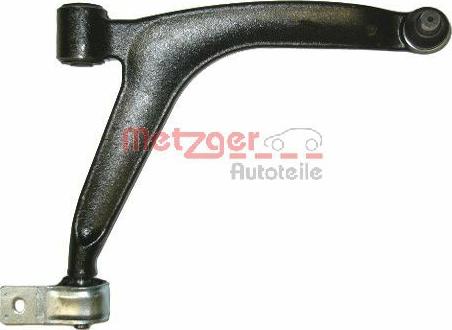 Metzger 58027102 - Braccio oscillante, Sospensione ruota autozon.pro