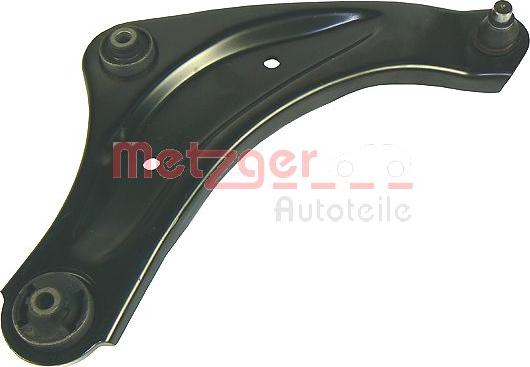 Metzger 58075202 - Braccio oscillante, Sospensione ruota autozon.pro