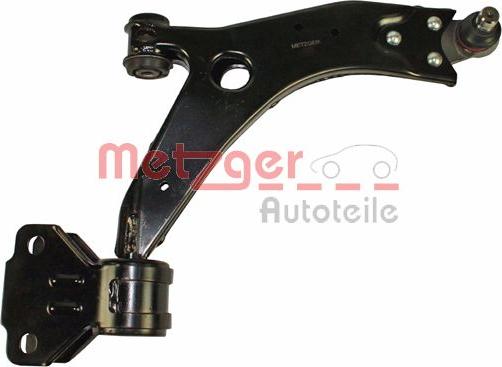 Metzger 58076602 - Braccio oscillante, Sospensione ruota autozon.pro