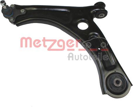 Metzger 58076301 - Braccio oscillante, Sospensione ruota autozon.pro