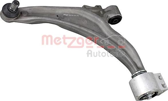 Metzger 58107701 - Braccio oscillante, Sospensione ruota autozon.pro