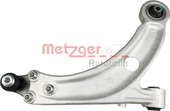 Metzger 58113301 - Braccio oscillante, Sospensione ruota autozon.pro